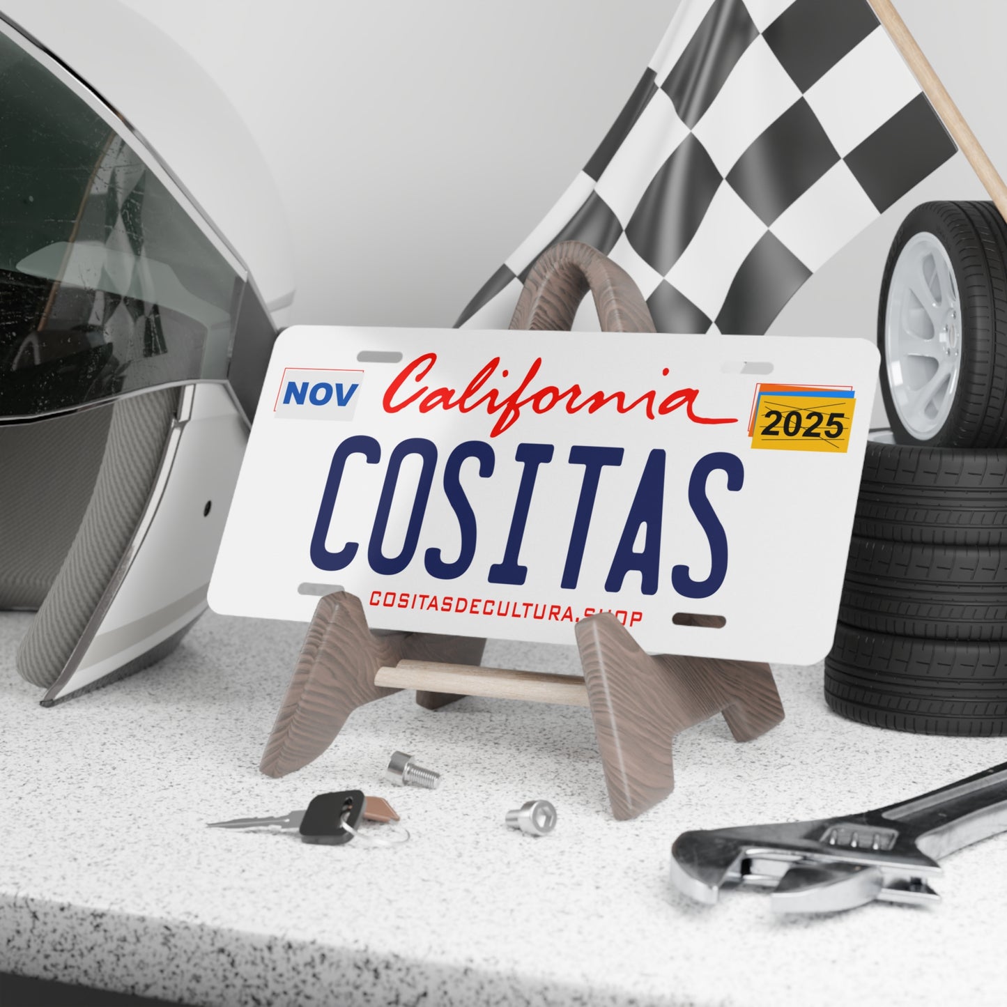 Personalized California License Plate, Custom Vanity Plate